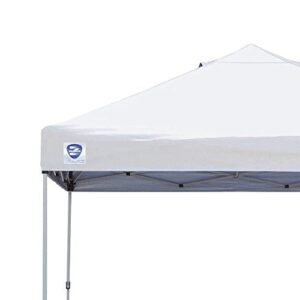 Z-Shade ZSBP10VNTWH-S 10 by 10 Foot White Venture Straight Leg Canopy and Emergency Tent Shelter for Outdoor and Indoor Use, 100 Square Foot Coverage