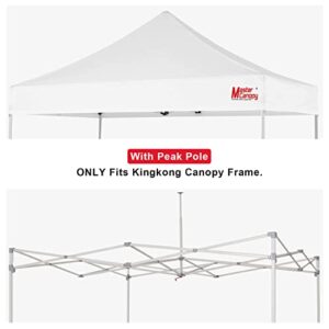 MASTERCANOPY Replacement Pop Up Canopy Top (8x8, White)