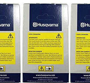 Husqvarna 591132084 OEM 24" Skip Tooth Chain H47S-84 3/8,.050VMI, Pack of 3