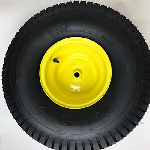 Hoosier Wheel 20x10.00-8 Lawn Mower Wheels - Set of 2 - Fits on 3/4 Inch Axle