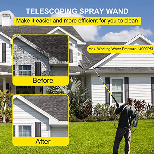 Telescoping Spray Wand for Pressure Washer Power Washer Extension