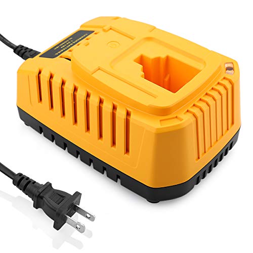 Powilling DC9310 7.2-Volt-18-Volt 1-Hour Replacement Charger for Dewalt 7.2V-18V NiCad & NiMh Battery DW9057 DC9071 DC9091 DC9096 DW9072 DW9091 DW9099