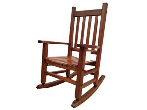 rockingrocker – k086nt durable natural child’s wooden rocking chair/porch rocker – indoor or outdoor – suitable for 4-8 years old