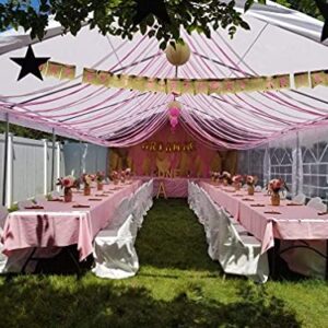 Quictent 20'x 40' Upgraded Galvanized Heavy Duty Gazebo Party Wedding Tent Canopy Carport Shelter with Carry Bags(20x40, White)