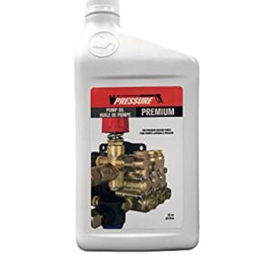 Valley Industries Pressure Washer Premium Pump Oil - 1 Liter, Black, (PK-85490000)