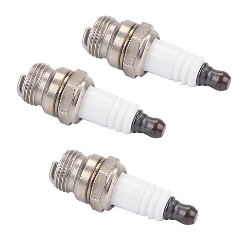 Yermax 753-06193 753-06847 Spark Plug for MTD Troy-Bilt Craftsman Yard Man Yard Machines String Trimmer for RDJ7J 753-06847 753-06193 794-00055A 3Pack