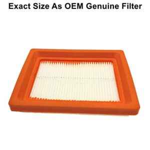 MOWFILL 5 Pack 14 083 15 14 083 15-S 1408315 Small Air Filter for Kohler XT650 XT675 Engine Poulan Husqvarna Toro Lawn Boy Push Lawn Mower