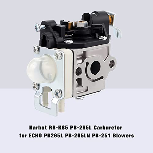 Harbot RB-K85 PB-265L Carburetor for ECHO PB265L PB-265LN PB-251 Blowers A021001350 A021001351 A021001352