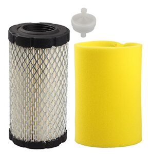 793569 air filter for john deere gy21055 miu11511 briggs and stratton craftsman 793569 with pre filter