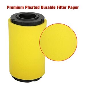 793569 Air Filter for John Deere GY21055 MIU11511 Briggs and Stratton Craftsman 793569 with Pre Filter