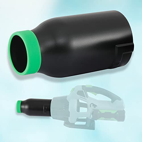 Karbay Stubby Car Drying Nozzle (8" Long) Compatible with Most EGO 530, 575, 580, 615, 650, 765 Leaf Blowers, Included Green Protective Silicone Band.