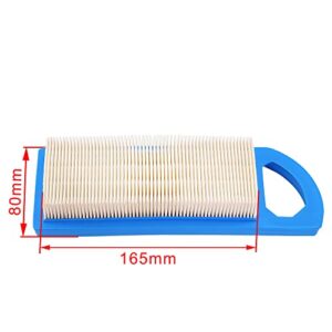 Harbot 697153 Air Filter for Briggs and Stratton 698083 795115 John Deere GY20573 LA115 LA105 LA110 LA100 L100 L105 L107 L108 Lawn Mower with BS 492932 JD GY20577 Oil Filter Tune Up Kit