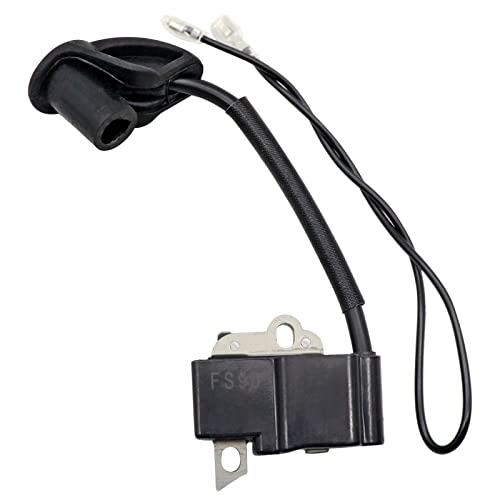 SecosAutoparts Trimmer Ignition Coil Module Magneto Compatible with STIHL FS90R FS110R FS130R FS110 KM110R FC90 Replaces# 41801302A MC4180B 4180-400-1308