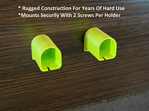 Ryobi 18V Cordless Tool & Battery Mounts Hangers Holders Brackets - 12 Pack - 6 Tool + 6 Battery Mounts