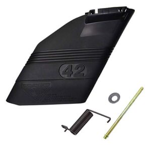 craftsman 532130968 mower deck deflector shield kit with mounting hardware
