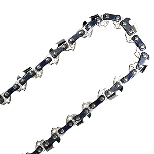 Opuladuo 2PC 8" Pole Saw Chain Replacement for 9.5 in. Harbor Freight Portland 62896 68862 63190 56808-3/8" .050" 33DL