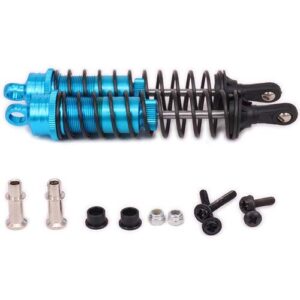 replacement part for 122mm long shock absorber damper 2pcs for rc model car 1/8 hop-up parts f81003 – (color: blue)