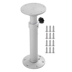 Adjustable Table Leg, Frosted 445‑685mm Aluminum Alloy Removable Telescopic RV Table Stand for Boats for Balconies for Camper