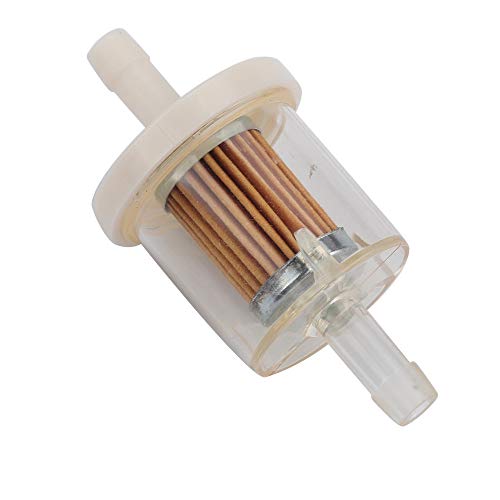 Wellsking 6Packs 691035 Small Engine Fuel Filter for BS 493629 5065 691035 KAWASAKI 49019-7001 49019-0014 49019-0707 49019-7001 BS 84001895 40 Micron for Selected Engines Mower Fuel Filter