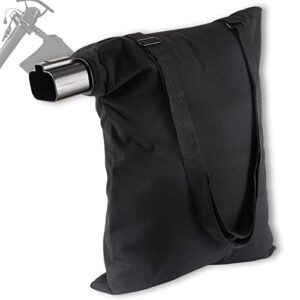 braveboy 5140125-95 leaf blower vacuum vac shoulder bag, compatible with black & decker bv3100/bv2900 blower replacement leaf bag 5140117-99.