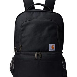 Carhartt Gear B0000303 Insulated 24 Can Two Compartment Cooler Backpack - One Size Fits All - Black