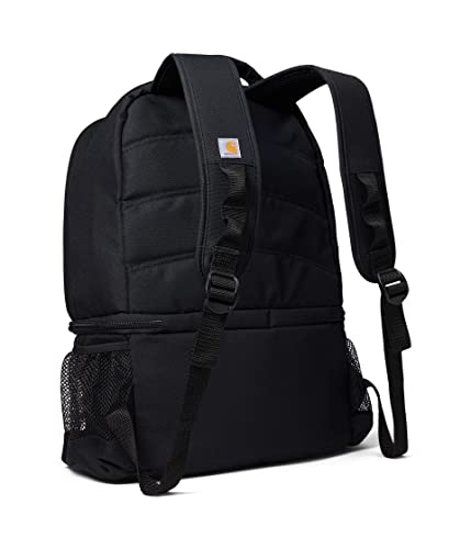 Carhartt Gear B0000303 Insulated 24 Can Two Compartment Cooler Backpack - One Size Fits All - Black