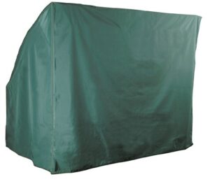 bosmere c500 weatherproof outdoor swing seat cover, 63″ x 39″ x 67″, green