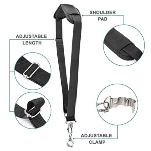 TMFsode Universal Shoulder Strap Trimmer Strap, Weed Eater Strap, Grass Trimmer Shoulder Strap Compatible with EGO 56V String Trimmer, Leaf Blower, Multi Head System