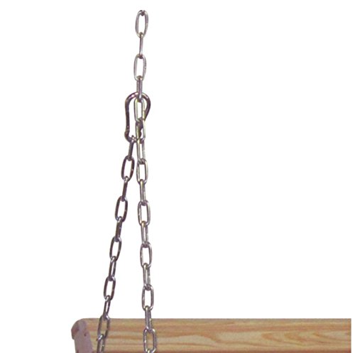 Ecommersify Inc 5 Ft Feet Roll Back Scandinavian Style Grandpa Porch Swing from High end Hand Selected Rot-Resistant Cypress Wood with Stainless Steel Hardware - Chains Included