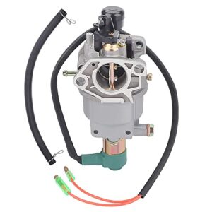 Harbot 5500 Carburetor for Wen Power Pro 56551 56680 56682 5500 6800 7000E 9000E R390 389CC 390CC 13HP Generator with Fuel Shutoff valve Line Gasket Wen Power Pro 5500 Generator Carburetor