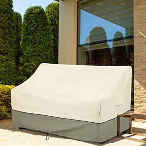 COSFLY Patio Furniture Covers Waterproof, Outdoor 3-Seater Sofa Cover Heavy Duty Fits up to 79W x 38D x 35H inches