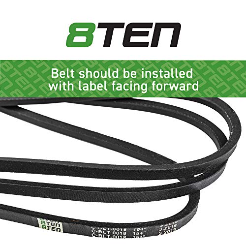 8TEN Deck Belt for Husqvarna 54 inch Deck RZ 54 4219 4619 5424 Z 254 254i LSZ 4622 5422 Zero Turn Mower 539114557