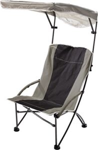 pro comfort high shade chair,tan fabric,graphite frame