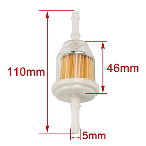 Hipa Fuel Pump for LA110 LA115 LA145 LA105 LA120 LA125 LA130 LA135 LA140 LA150 LA155 LA165 LA175 Lawn Mower W Fuel Filter Tune Up Kit