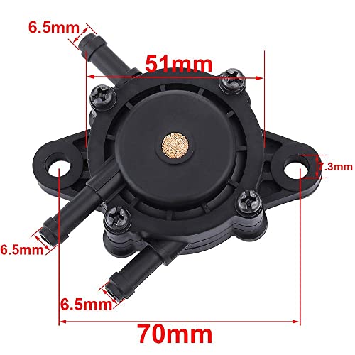 Hipa Fuel Pump for LA110 LA115 LA145 LA105 LA120 LA125 LA130 LA135 LA140 LA150 LA155 LA165 LA175 Lawn Mower W Fuel Filter Tune Up Kit