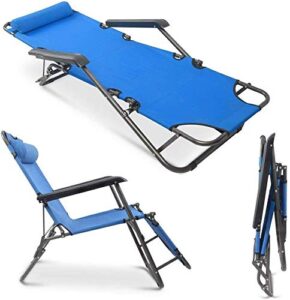teekland folding camping reclining chairs,portable zero gravity chair,outdoor lounge chairs, patio outdoor pool beach lawn recliner