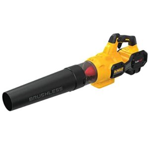 dewalt 60v max* flexvolt leaf blower, cordless, handheld, 125-mph, 600-cfm, tool only (dcbl772b)