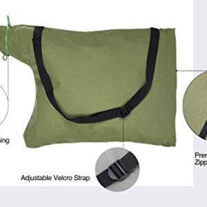 Zipcase Leaf Blower Vacuum Zippered Bottom Dump Bag for for Ultra Blower Rake & Vacuum Leaf Blowers