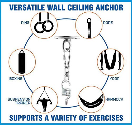 Heavy Duty Spring 800lbs Weight Capacity Porch Swings Spring for Hanging Hammock Chairs and Porch Swings (1)