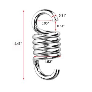 Heavy Duty Spring 800lbs Weight Capacity Porch Swings Spring for Hanging Hammock Chairs and Porch Swings (1)