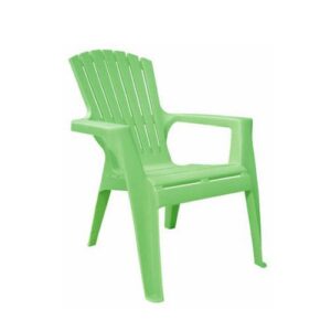 adams 8460-08-3731 kid’s adirondack stacking chair, summer green