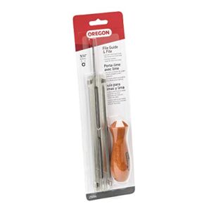 Oregon 25894 5/32-Inch Chainsaw File Guide with File, Silver,Brown