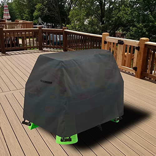 Aacabo Kids Water Table Cover Fit Step2 Rain Showers Splash Pond Water Table,Waterproof Dust Proof Anti-UV Outdoor Toys Cover-Cover only
