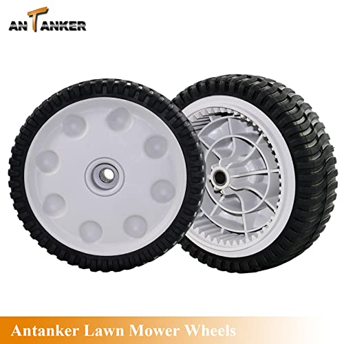 Antanker Front Drive Wheels Replaces MTD 734-04018C 734-04018 734-04018A 734-04018B for Troy Bilt Tuff-Cut 210 TB210 TB230 TB240 Self Propelled Mower/Cub Cadet Stens 205-712 Lawn Mower Set of 2