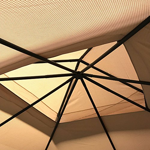 Garden Winds Replacement Canopy Top Cover for The Summer Breeze 10 x 10 Gazebo - 350