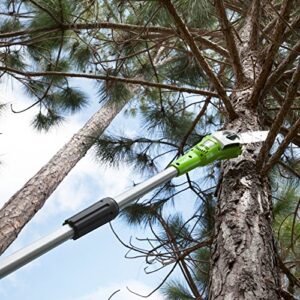 Greenworks 40V 8-Inch Cordless Pole Saw, Battery and Charger Not Included, 20302