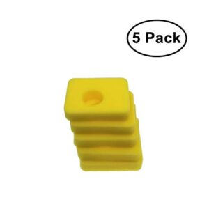 MOWFILL 5 Pack 799579 Air Cleaner Foam Filter Replace for Briggs Stratton 4248, 5434, 799579 Fits 09P602 09P702 550e-550ex Series 09P000, 08P000 Engine Lawn Mower