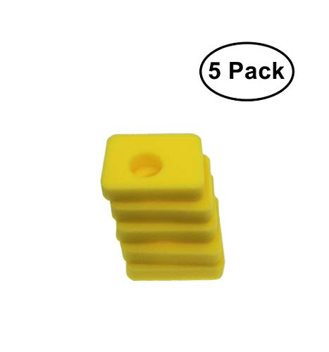 MOWFILL 5 Pack 799579 Air Cleaner Foam Filter Replace for Briggs Stratton 4248, 5434, 799579 Fits 09P602 09P702 550e-550ex Series 09P000, 08P000 Engine Lawn Mower