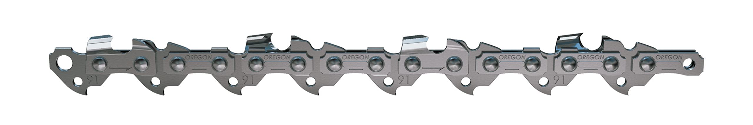 Oregon S45 AdvanceCut Replacement Chainsaw Chain for 12-Inch Guide Bar, 45 Drive Links, Pitch: 3/8" Low Profile, Low Vibration, .050" Gauge Gray (Packaging May Vary)