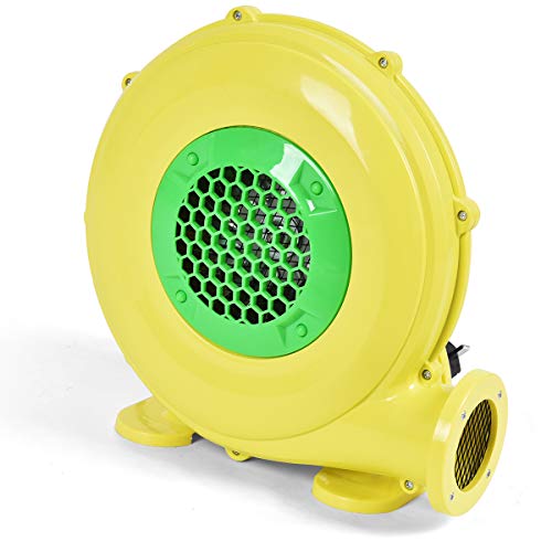 Costzon Air Blower, 480W Bounce House Blower, Pump Fan Commercial Inflatable Bouncer Blower, Air Blower for Inflatables, Perfect for Inflatable Bounce House, Waterslide, Bouncy Castle (480 Watt 0.6HP)